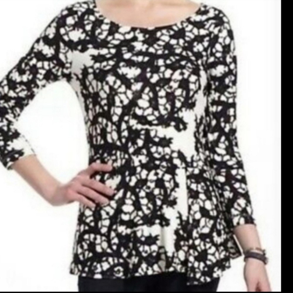 Anthro.Leifsdottir Webbed Tale peplum sweater